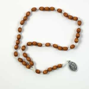Chapelet bois de Saint Michel fait par les sœurs Carmelites d'Avranches